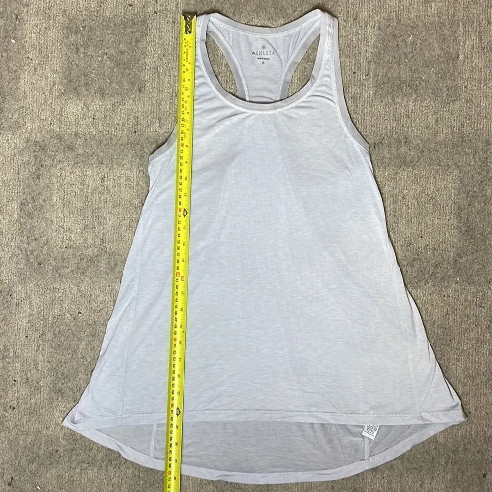 Flowy Grey Athleta Tank | Small - Picture 4 of 4